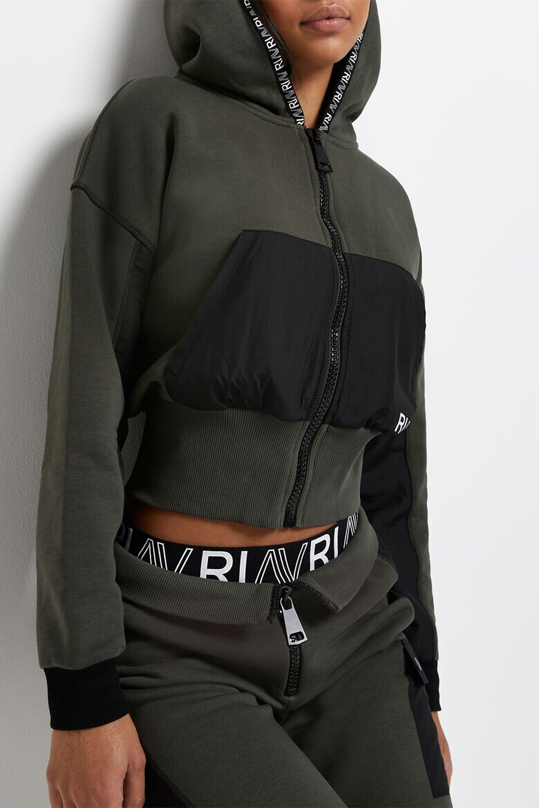 RIVER ISLAND Късо худи с паднали ръкави - Pepit.bg