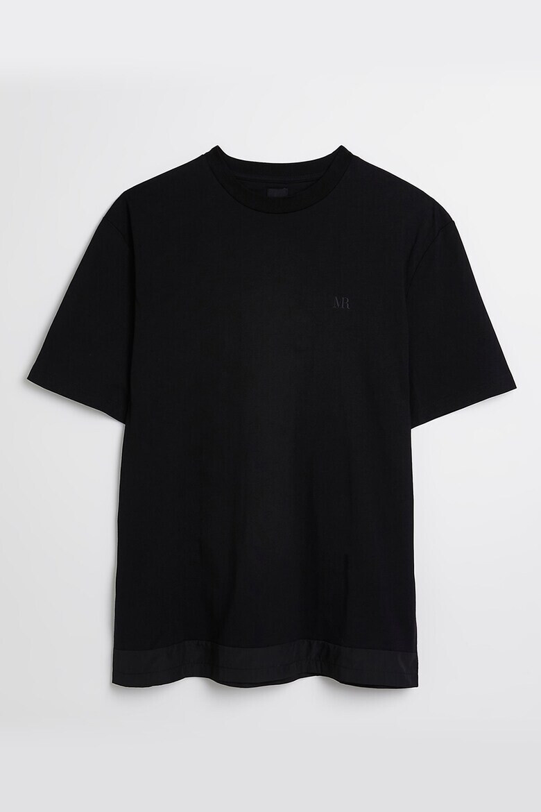 RIVER ISLAND Памучна тениска с бродерии - Pepit.bg