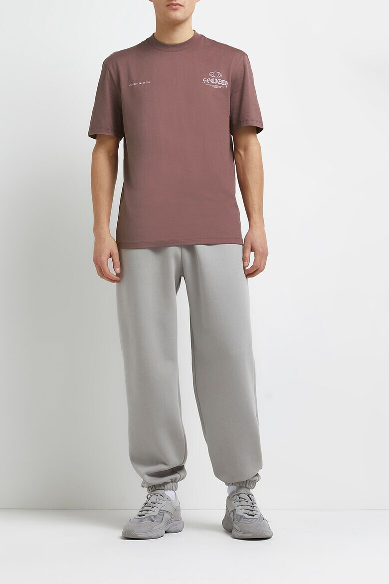 RIVER ISLAND Памучна тениска с принт - Pepit.bg