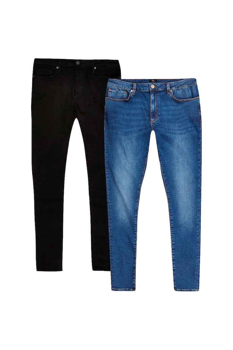 RIVER ISLAND Прилепнали дънки - 2 чифта - Pepit.bg