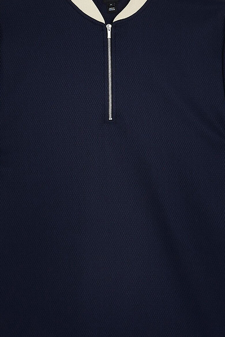 RIVER ISLAND Тениска с къс цип - Pepit.bg