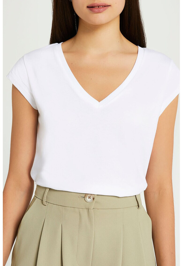 River Island Тениска с шпиц деколте - Pepit.bg
