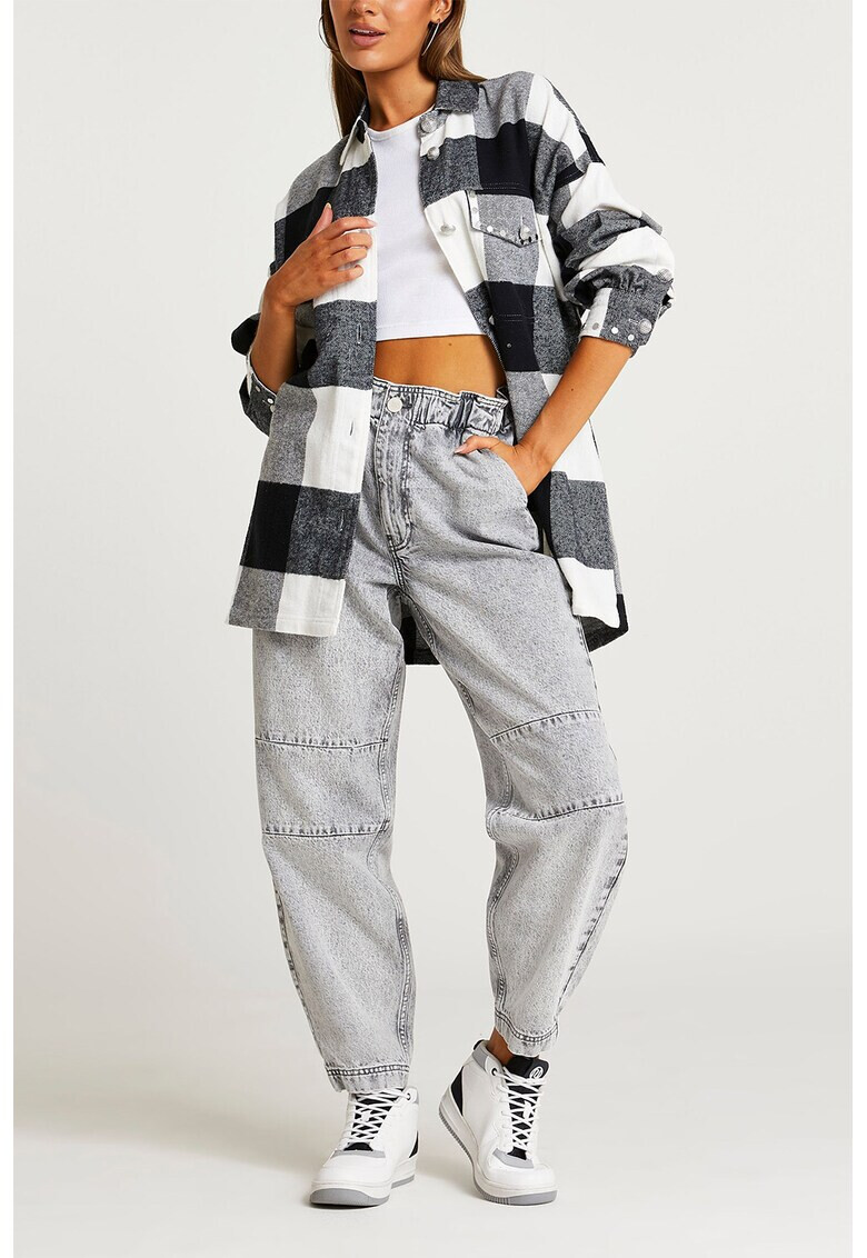 RIVER ISLAND Яке тип риза на каре - Pepit.bg