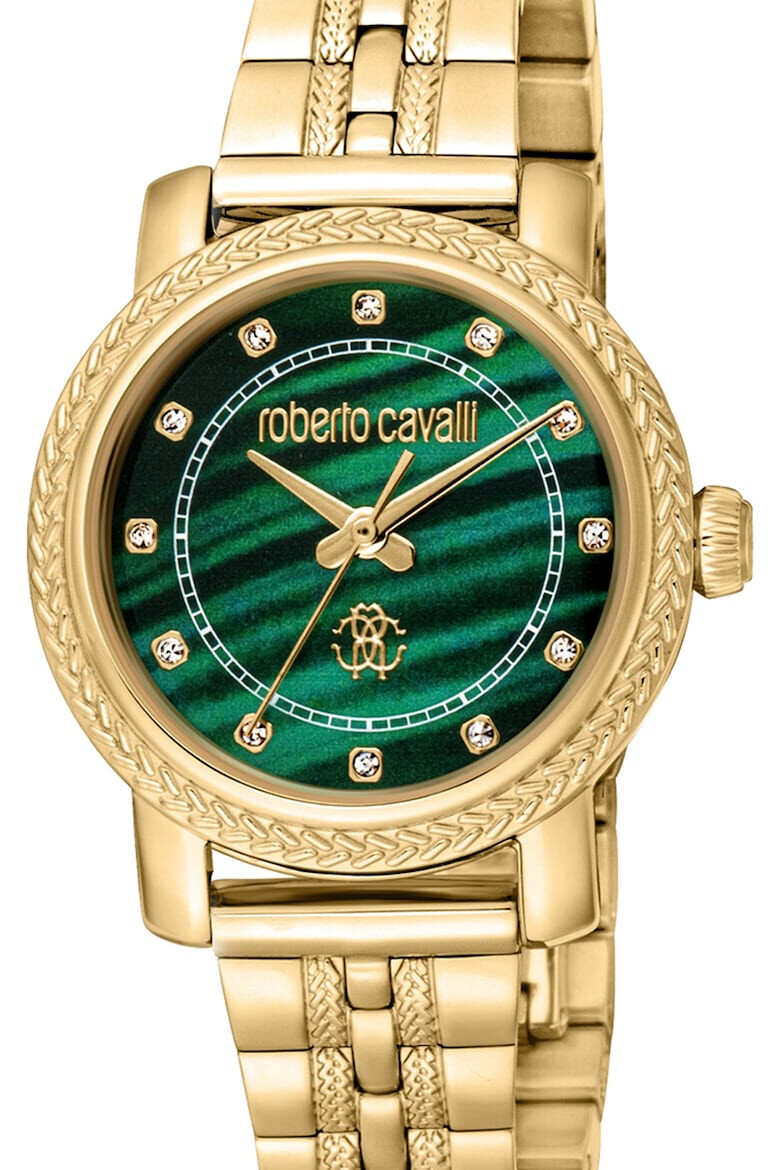 Roberto Cavalli Часовник с кристали - Pepit.bg