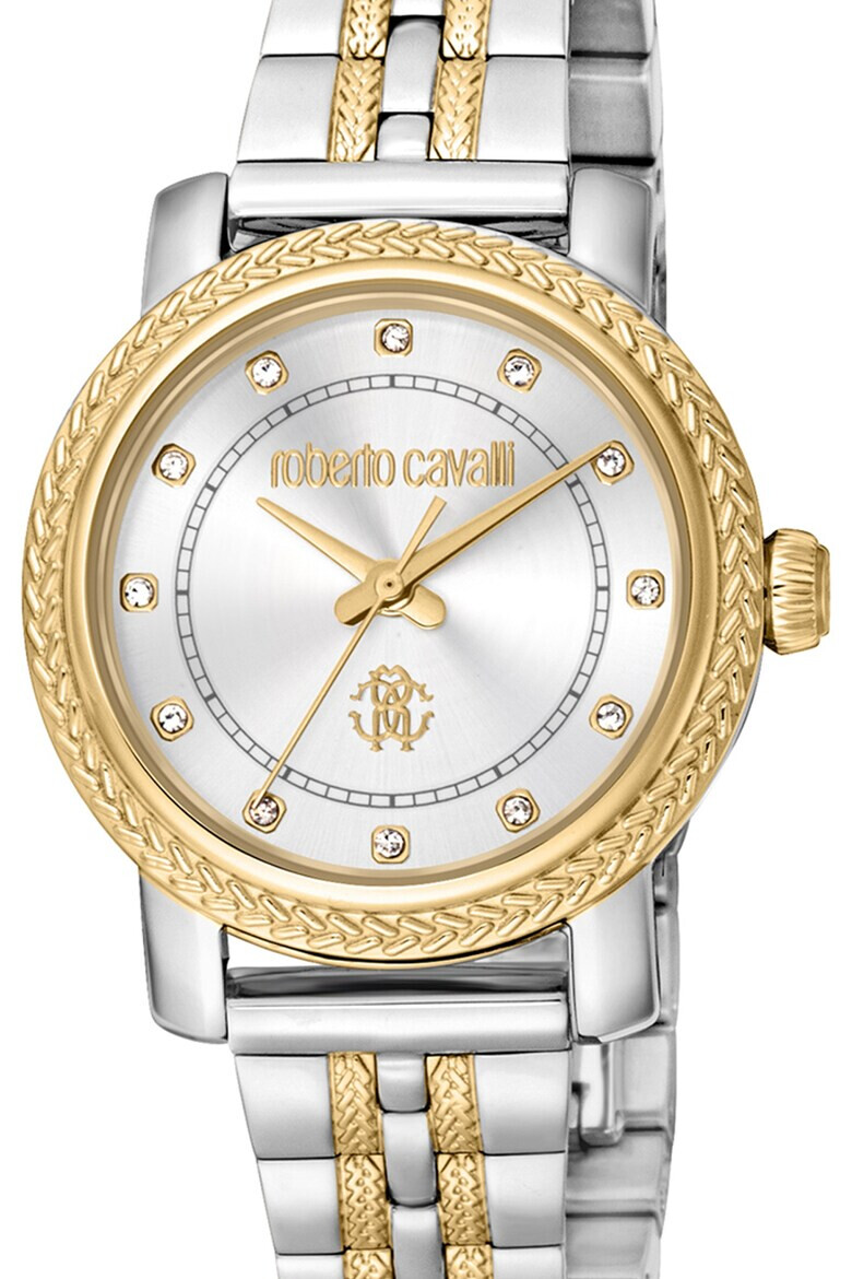 Roberto Cavalli Часовник с кристали - Pepit.bg