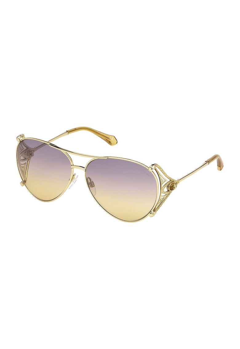Roberto Cavalli Слънчеви очила Aviator с градиента - Pepit.bg