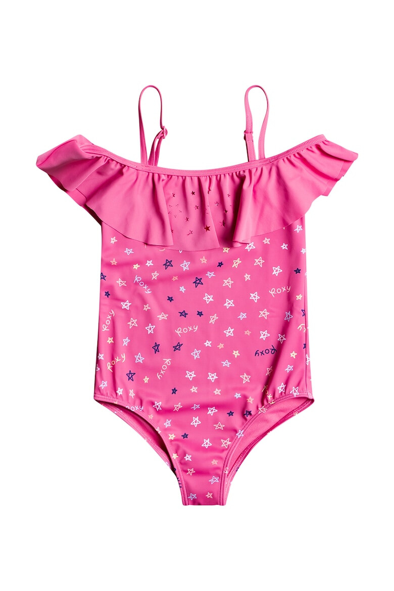 ROXY Цял бански Tiny Star с шарка на звезди - Pepit.bg