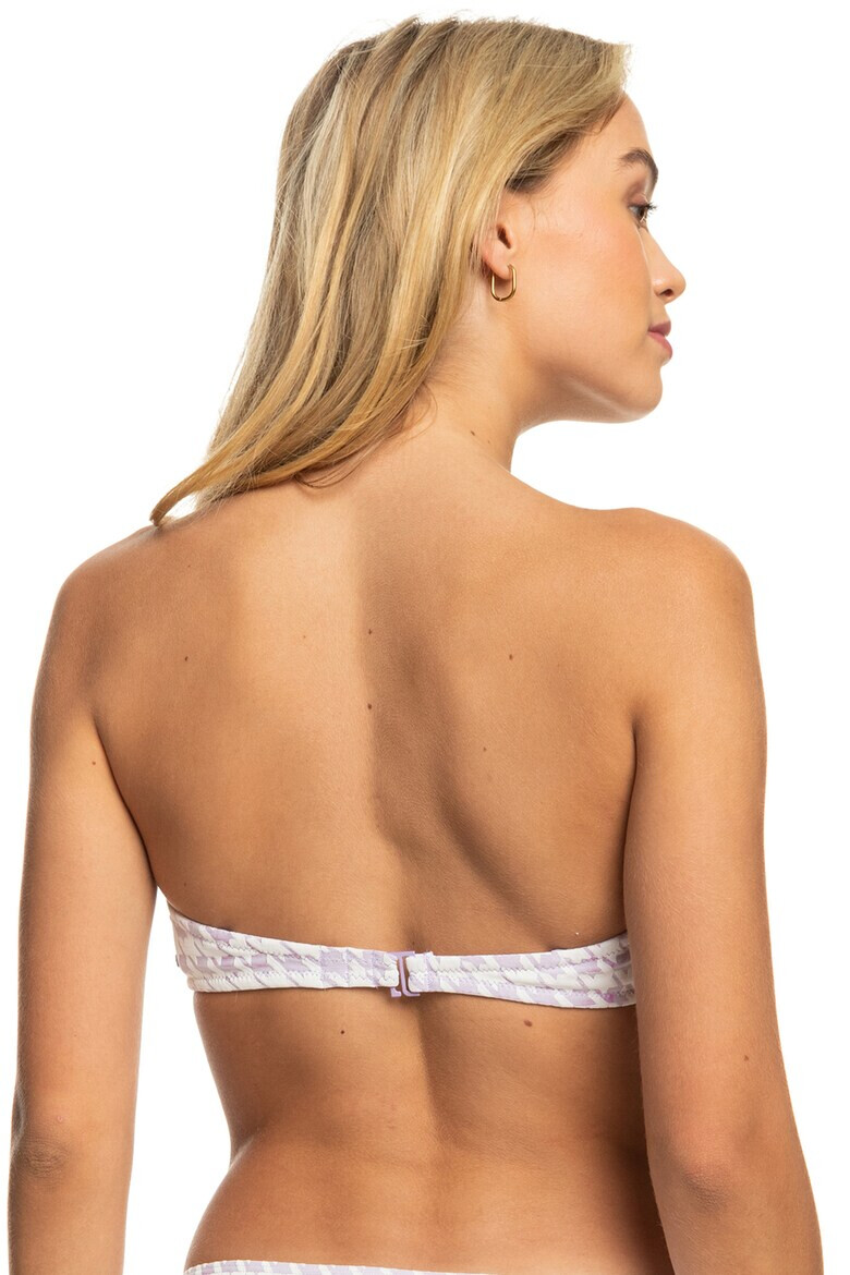 ROXY Горен бански Check It с пепит и отделящи се презрамки - Pepit.bg