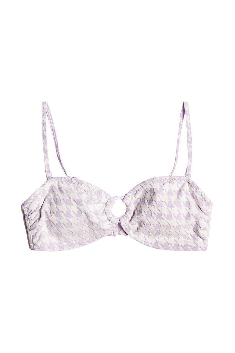 ROXY Горен бански Check It с пепит и отделящи се презрамки - Pepit.bg
