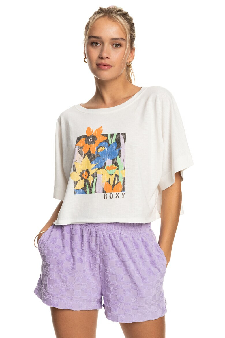 ROXY Къса свободна тениска Tiki&Surf - Pepit.bg