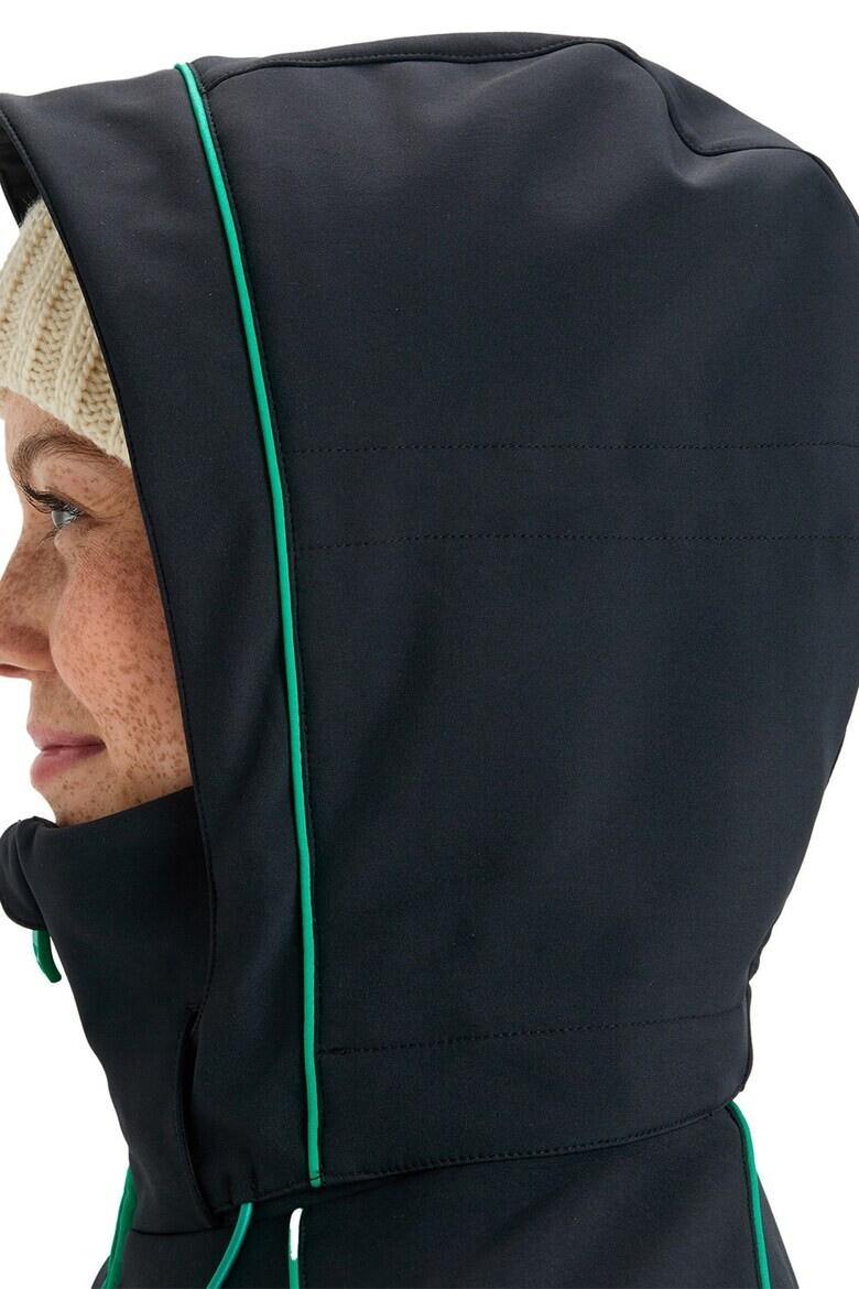 ROXY Ски яке Peak Chic със Softshell - Бял/Зелен/Черен - Pepit.bg