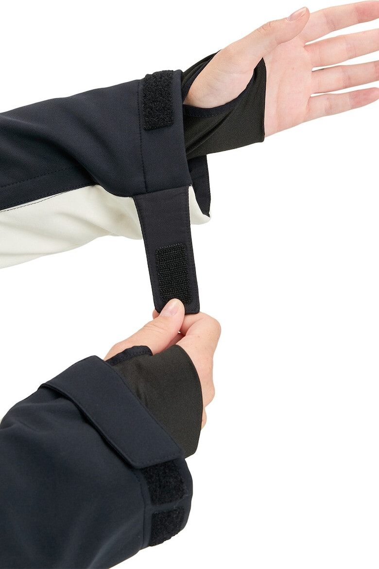 ROXY Ски яке Peak Chic със Softshell - Бял/Зелен/Черен - Pepit.bg