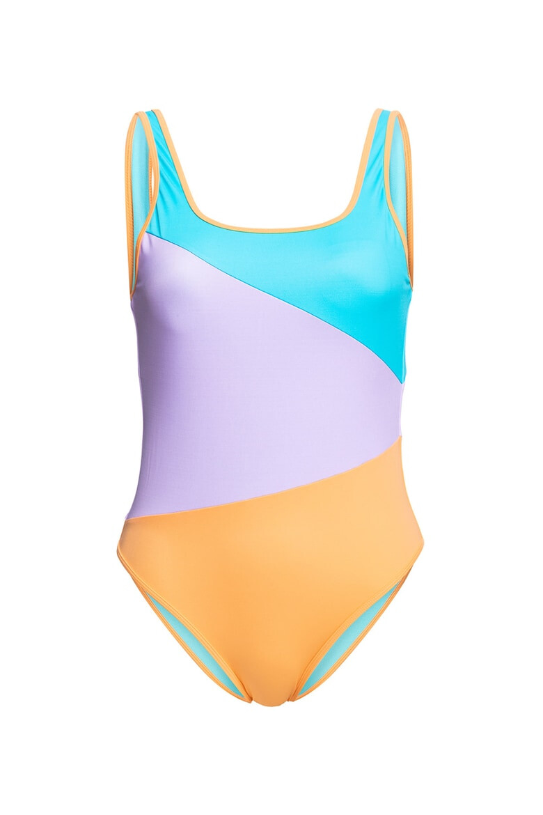 ROXY Цял бански Colorblock с изрязан гръб - Pepit.bg