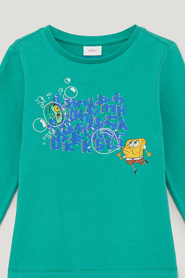 s.Oliver Блуза с шарка на Spongebob - Pepit.bg