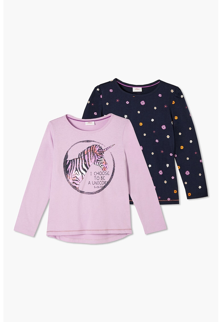 s.Oliver Блузи с шарки - 2 броя - Pepit.bg