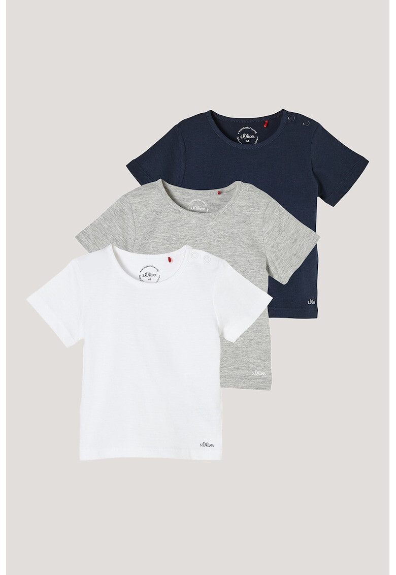 s.Oliver Тениски Henley 3 броя - Pepit.bg