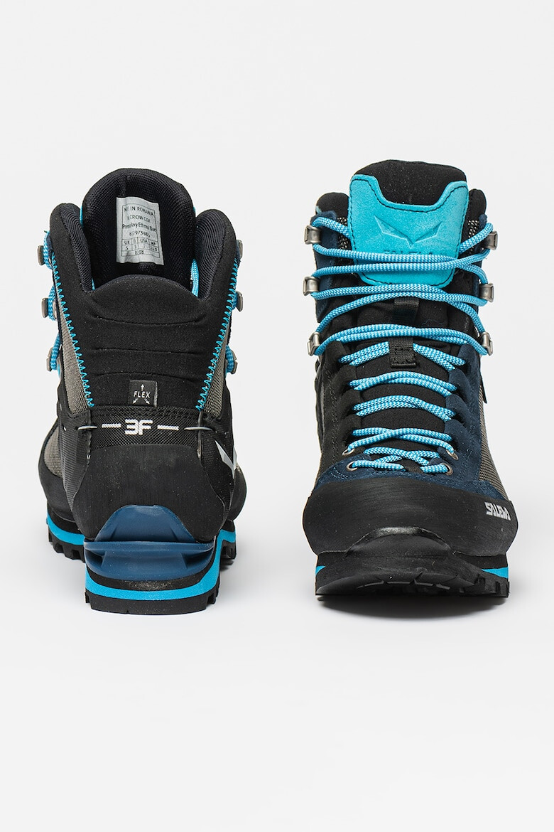 SALEWA Трекинг обувки Crow GTX - Черен/Тъмносин - Pepit.bg