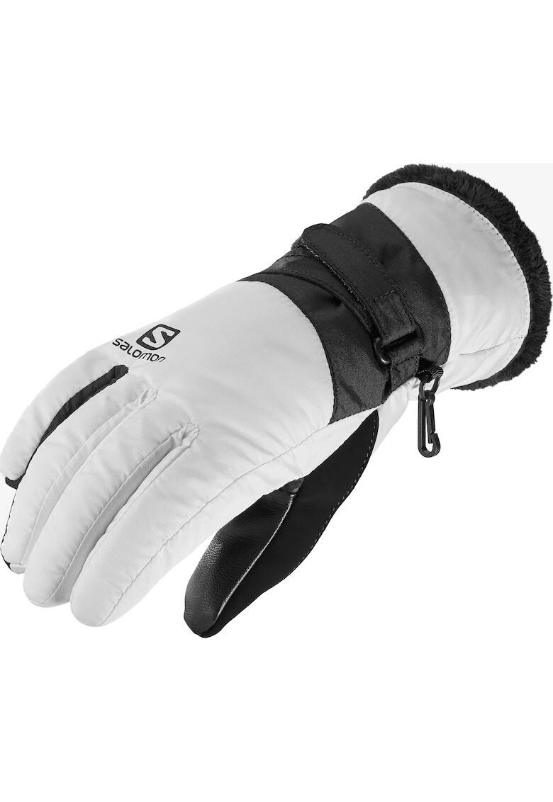 Salomon Спортни ръкавици Force dry За жени White/Black - Pepit.bg