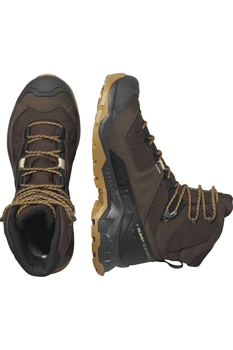 Salomon Трекинг боти Quest Element Goretex - Черен/Каки - Pepit.bg