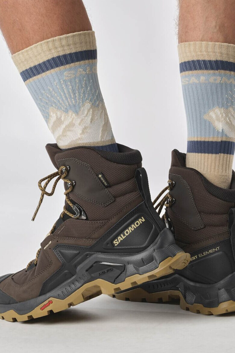 Salomon Трекинг боти Quest Element Goretex - Черен/Каки - Pepit.bg