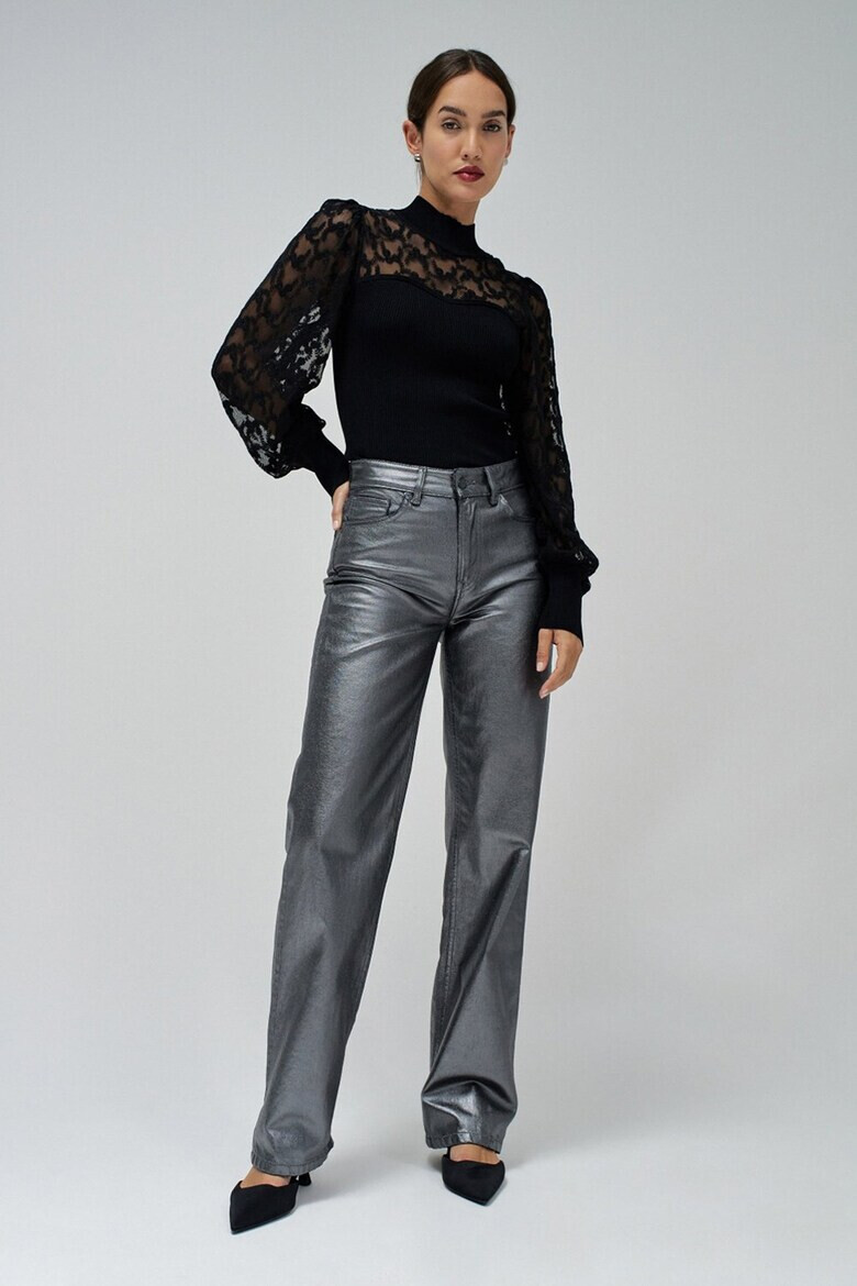 Salsa Jeans Блуза с ефирен дизайн - Pepit.bg