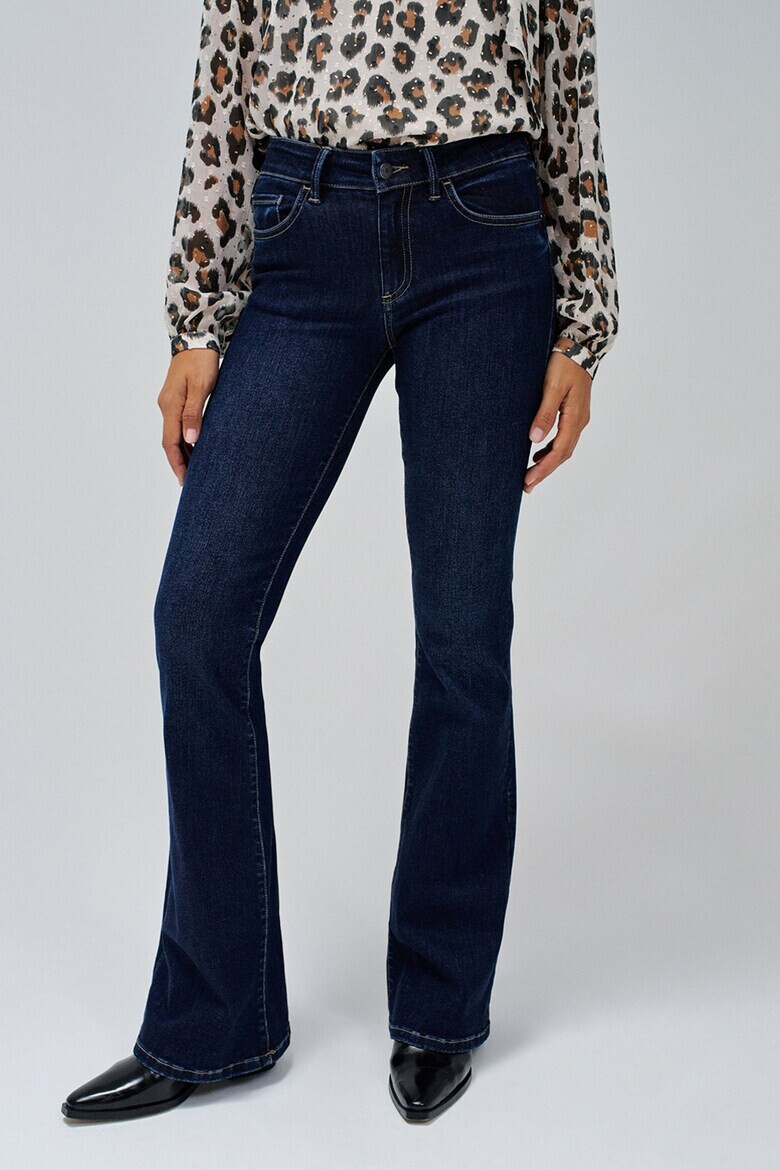 Salsa Jeans Дънки с широк крачол - Тъмносин - Pepit.bg