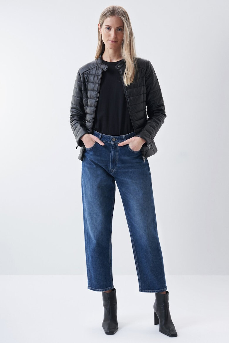 Salsa Jeans Капитонирано яке с цип - Pepit.bg