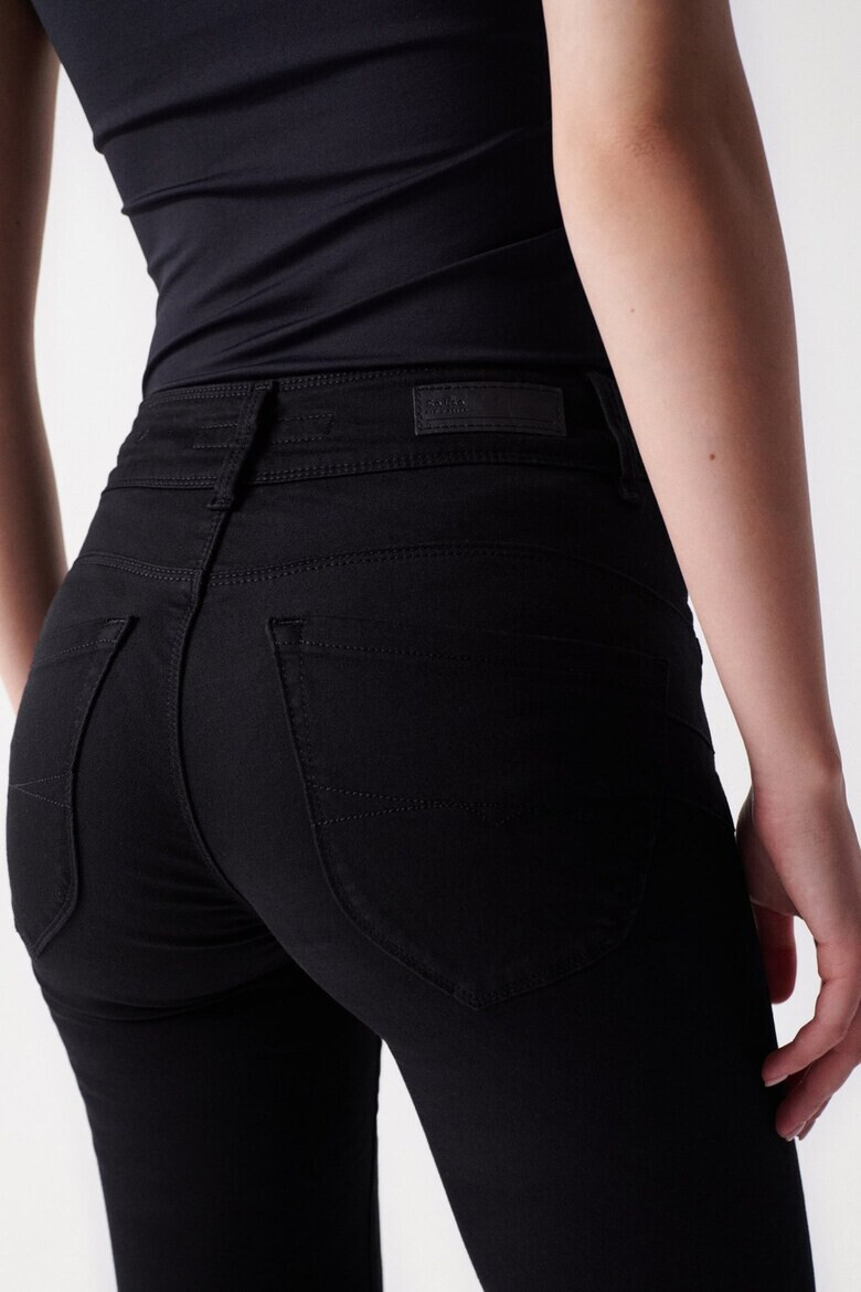 Salsa Jeans Вталяващи слим дънки Secret - Черен - Pepit.bg