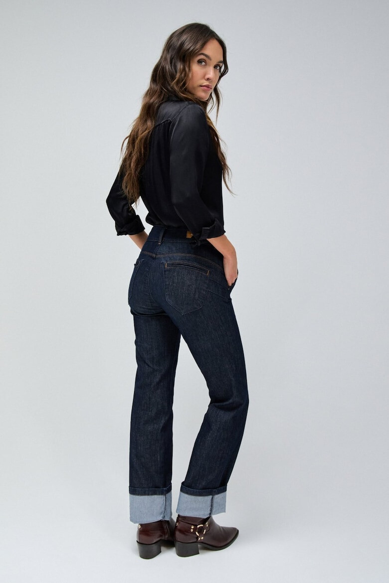 Salsa Jeans Прави дънки чино - Тъмносин - Pepit.bg