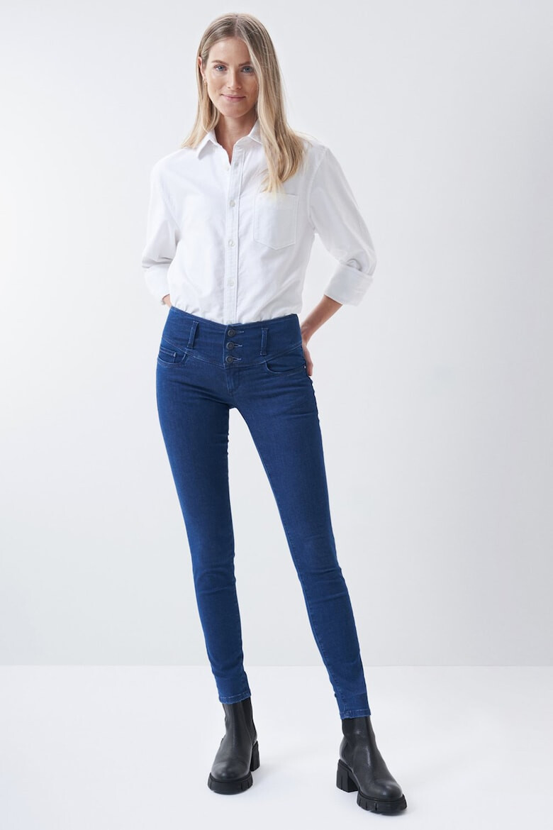 Salsa Jeans Скини дънки - Тъмносин - Pepit.bg