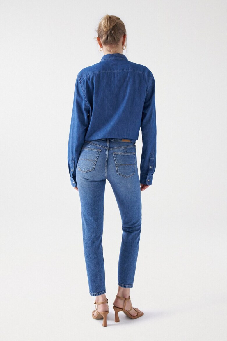 Salsa Jeans Скъсени слим дънки True - Pepit.bg