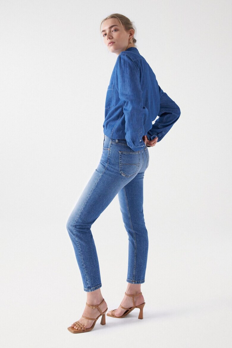 Salsa Jeans Скъсени слим дънки True - Pepit.bg
