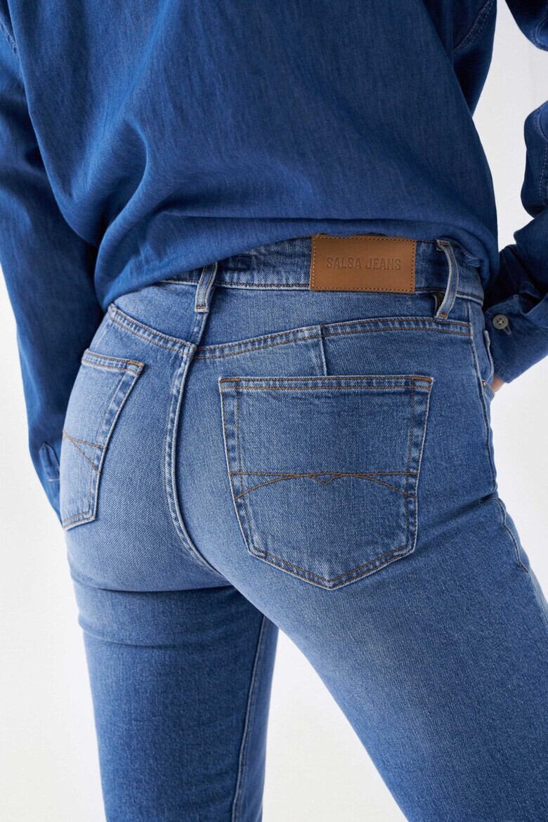 Salsa Jeans Скъсени слим дънки True - Pepit.bg