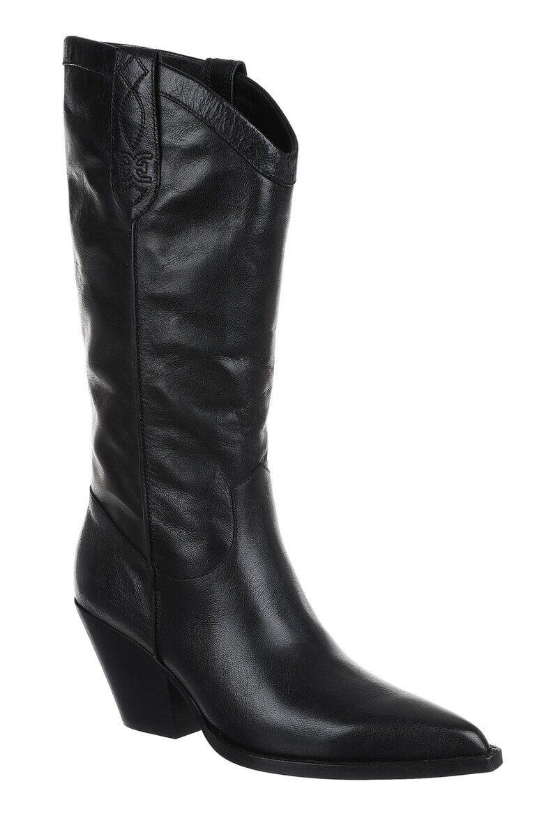 Sam Edelman Боти Jamie с кубински ток - Pepit.bg