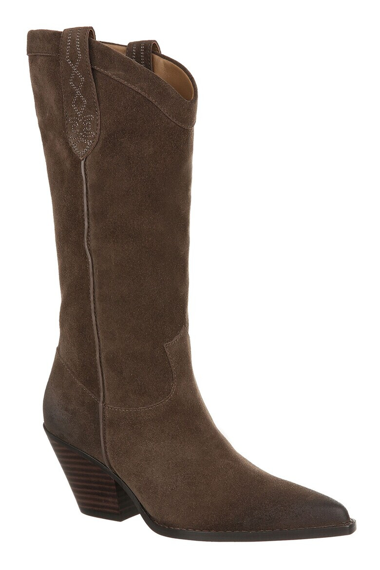 Sam Edelman Боти Jamie с кубински ток - Pepit.bg