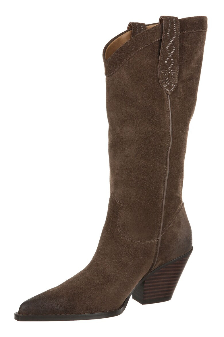 Sam Edelman Боти Jamie с кубински ток - Pepit.bg