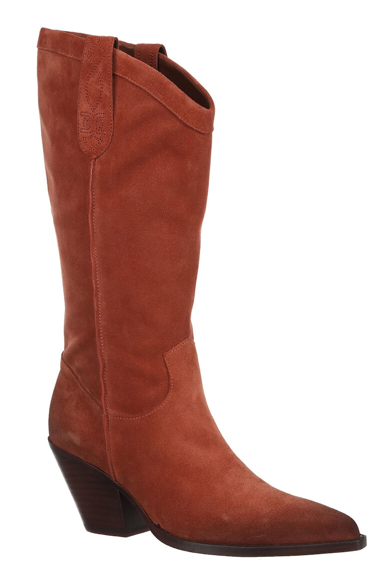 Sam Edelman Боти Jamie с кубински ток - Pepit.bg