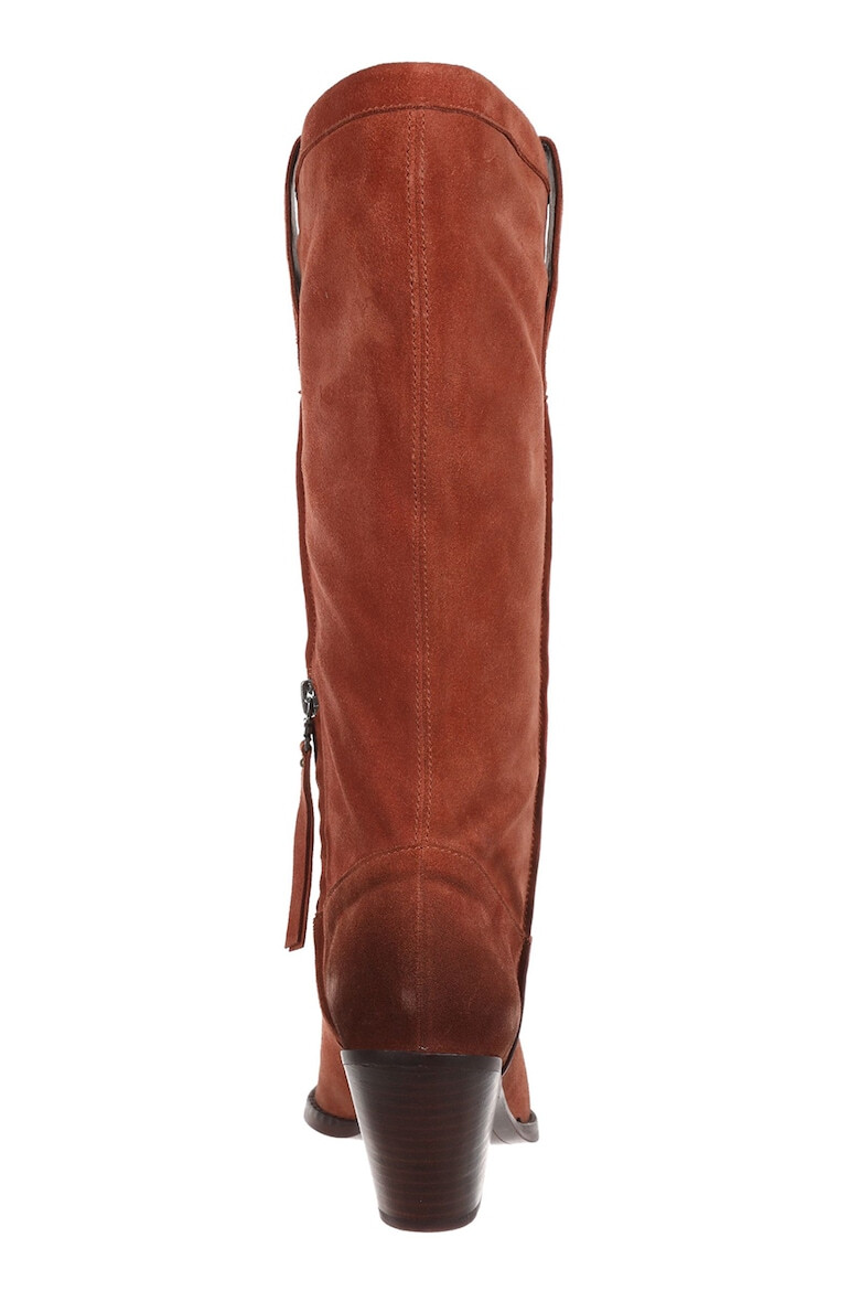 Sam Edelman Боти Jamie с кубински ток - Pepit.bg