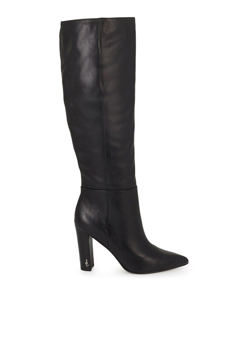 Sam Edelman Кожен ботуши Raakel с масивен ток - Pepit.bg
