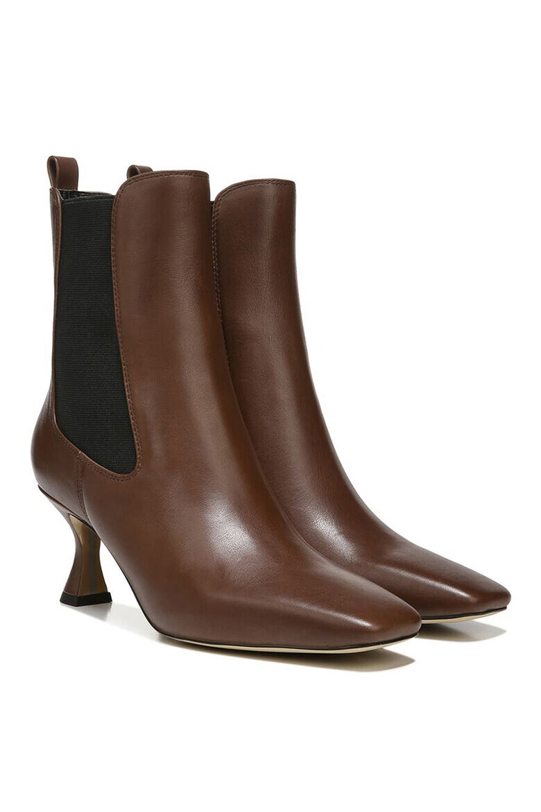 Sam Edelman Кожени боти Lani с квадратен връх - Pepit.bg