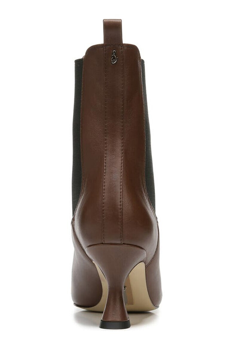 Sam Edelman Кожени боти Lani с квадратен връх - Pepit.bg