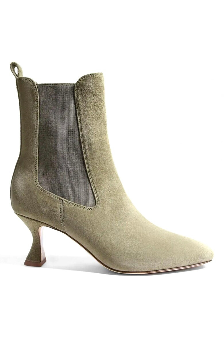 Sam Edelman Кожени боти Lani с квадратен връх - Pepit.bg