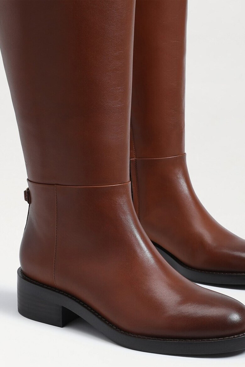 Sam Edelman Кожени боти Mable с цип - Pepit.bg