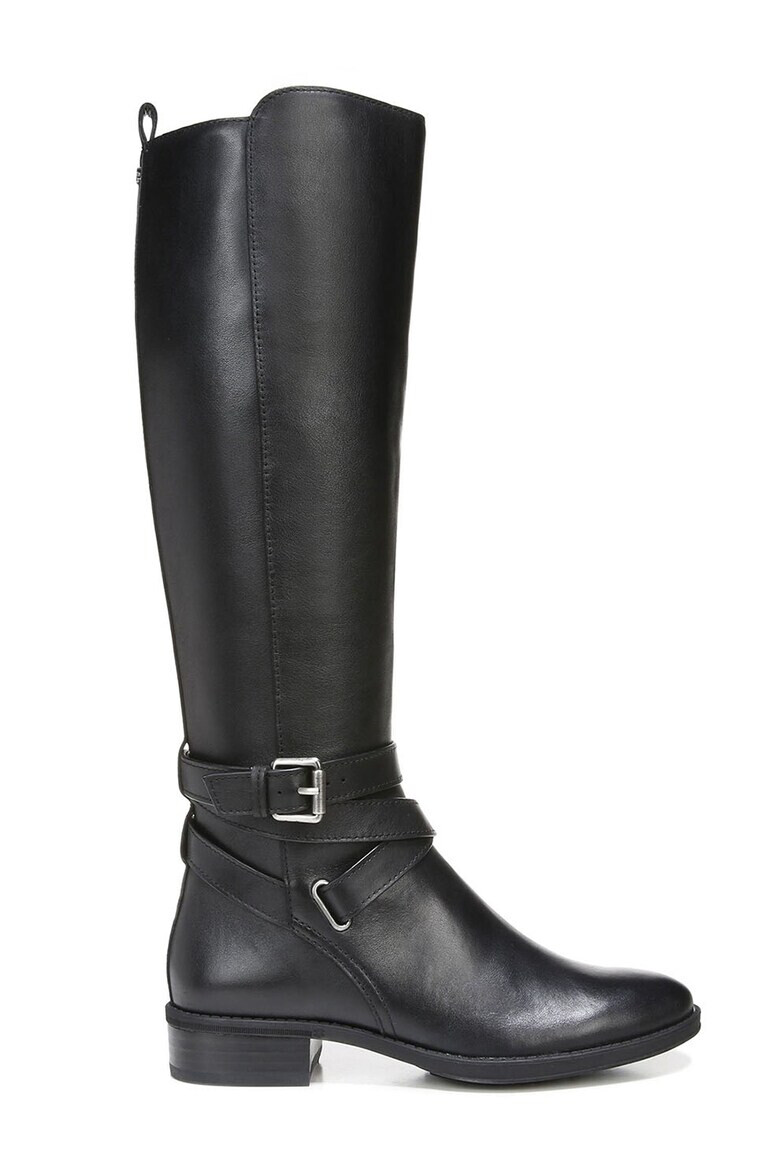 Sam Edelman Кожени ботуши Pansy с масивен ток - Pepit.bg