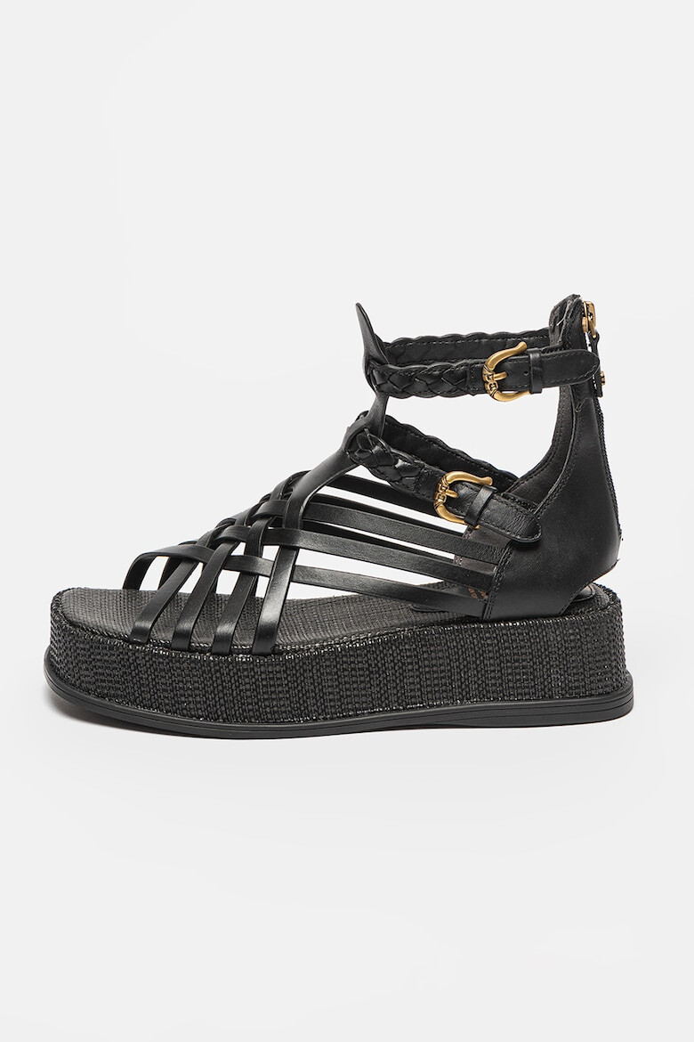 Sam Edelman Кожени сандали Nicki с каишки - Pepit.bg
