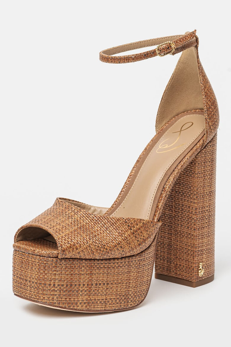 Sam Edelman Сандали Kori с платформа - Кафяв - Pepit.bg