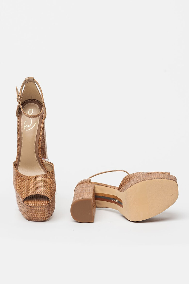 Sam Edelman Сандали Kori с платформа - Кафяв - Pepit.bg