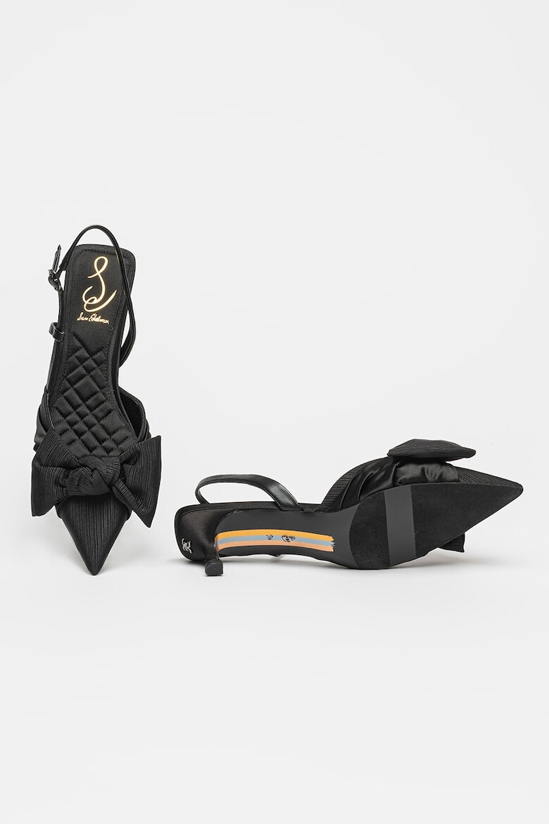 Sam Edelman Обувки Treena с котешки ток - Черен - Pepit.bg