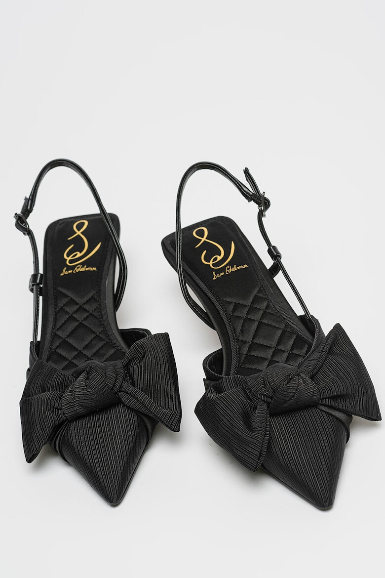 Sam Edelman Обувки Treena с котешки ток - Черен - Pepit.bg