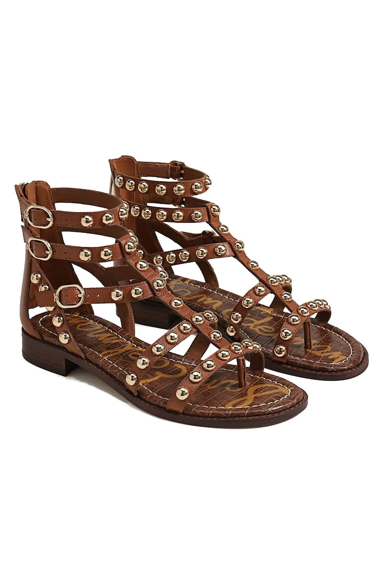 Sam Edelman Сандали Estella от кожа с нитове - Pepit.bg
